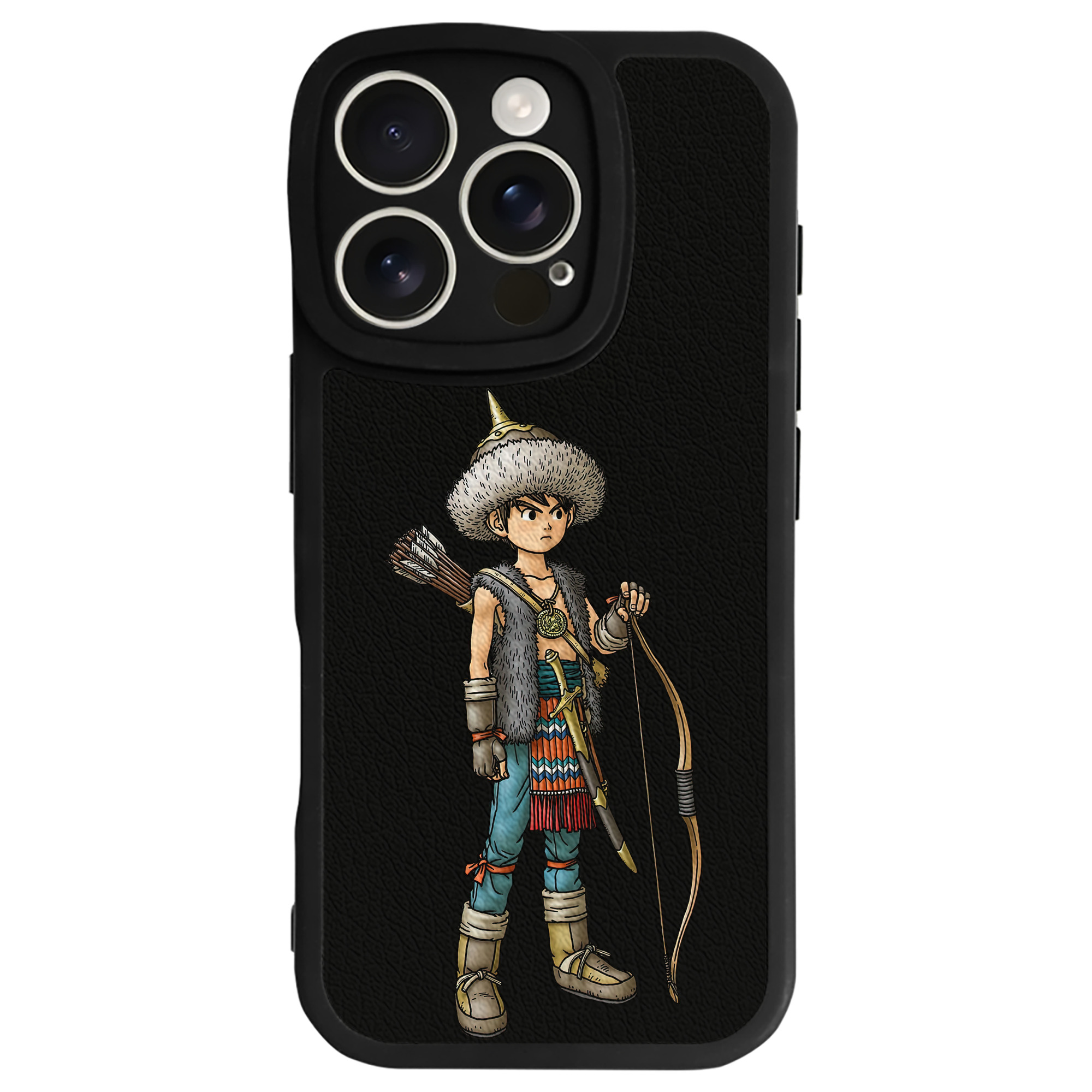 （画像用） ドラゴンクエスト Doragon Kuesuto Dragon Quest 【iPhone 16シリーズ対応】シリコンスマホケース（レザー調） 材質：シリコン